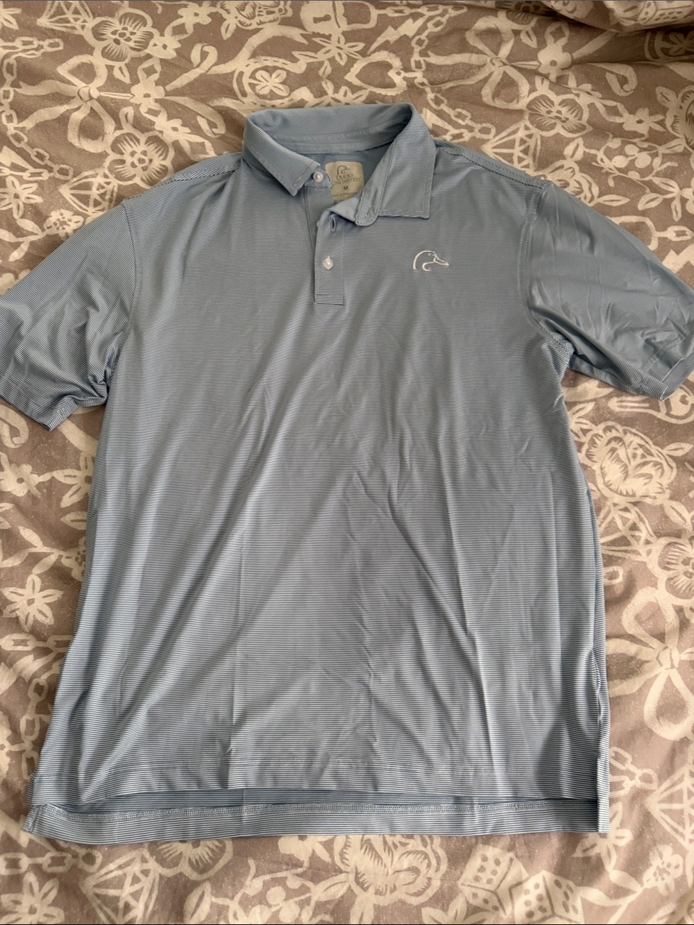 Ducks Unlimited polo shirt.